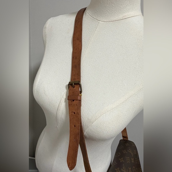 Louis Vuitton Cartouchiere GM Monogram Crossbody Shoulder Bag Vintage - Picture 6 of 16